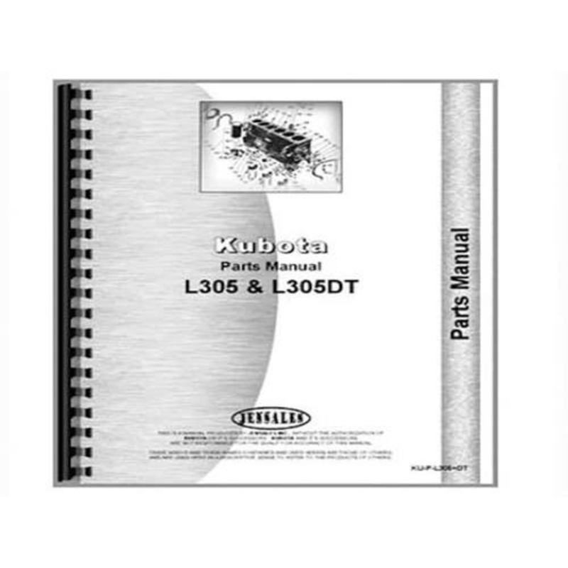 Operator's Manual fits Kubota L305 L345 L305 L345 L355