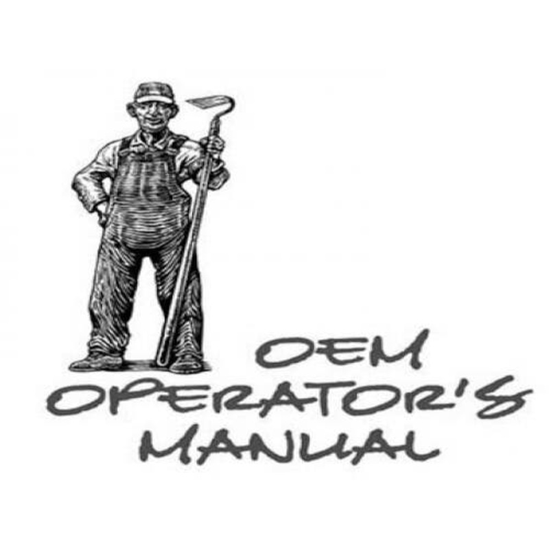 Operator's Manual fits Kubota L35 L35