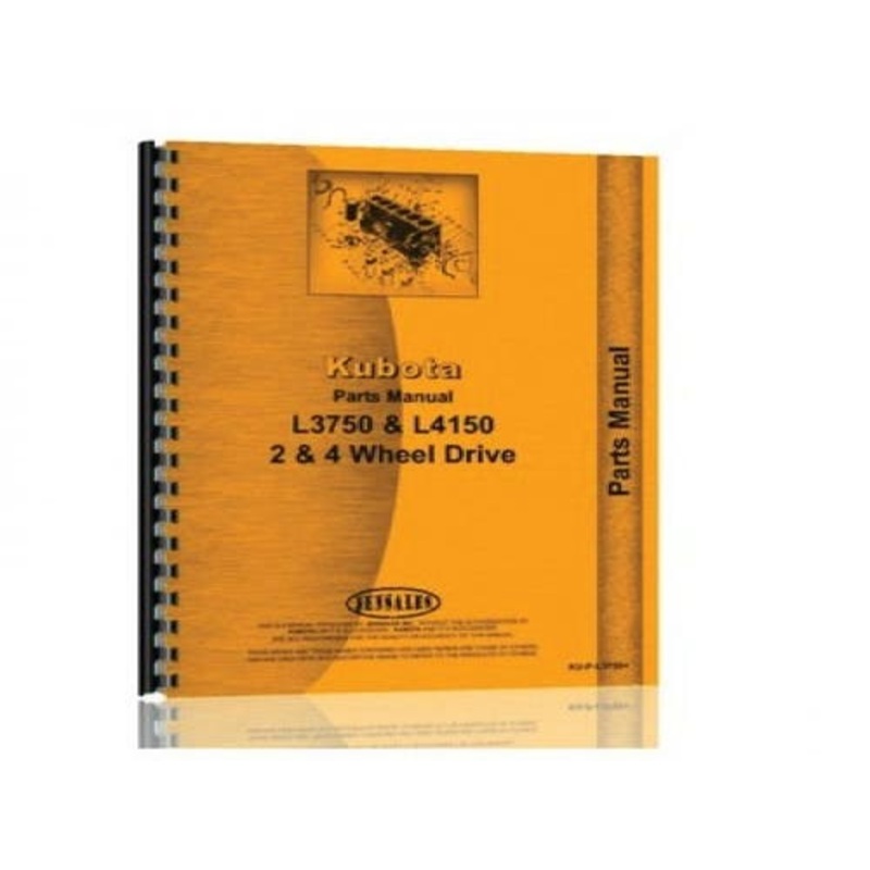 Operator's Manual fits Kubota L3750 L4150