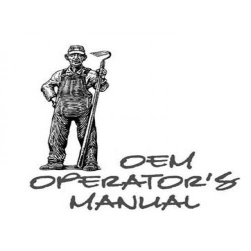 Operator's Manual fits Kubota M8580