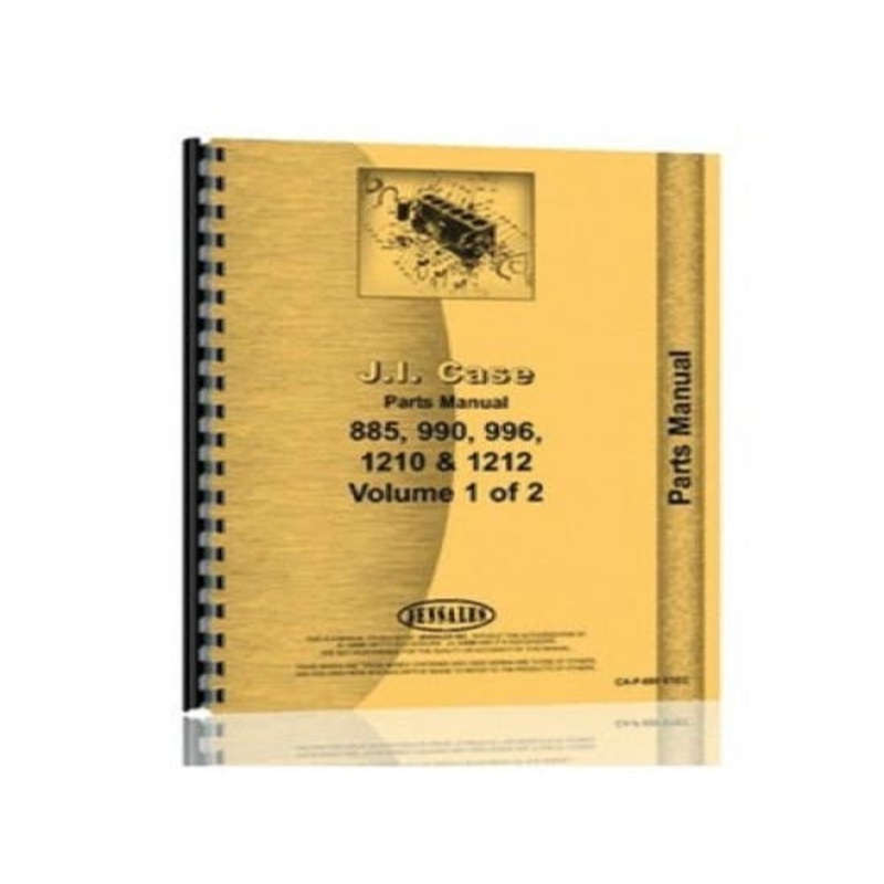 Parts Manual fits Case 885 995 990 1210