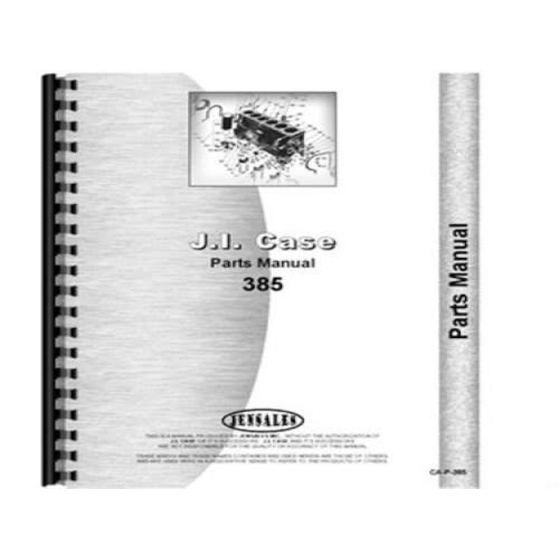 Parts Manual fits Case IH 385