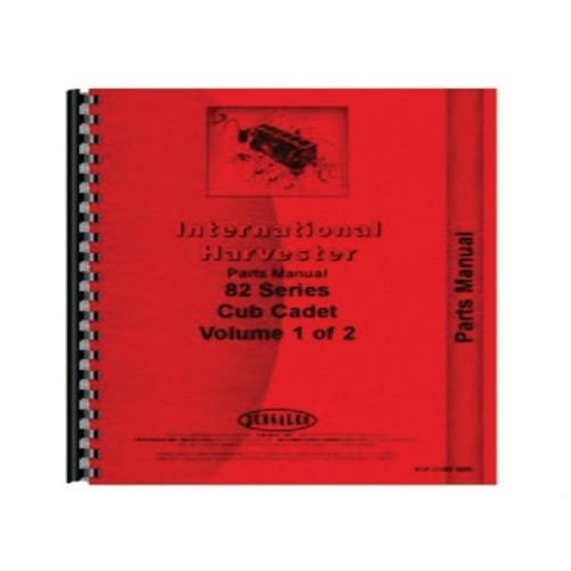 Parts Manual fits Cub Cadet 1210 1604 1606 383