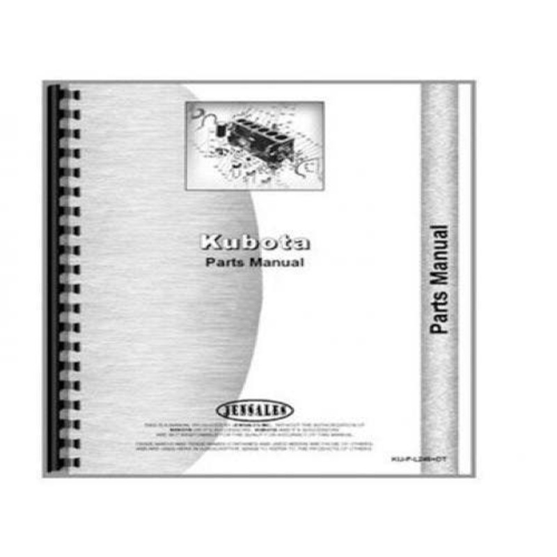Parts Manual fits Kubota B7500 B7400 B7400 B7500