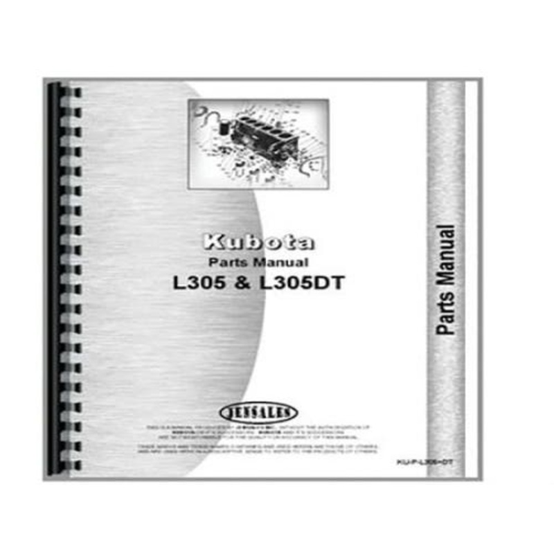 Parts Manual fits Kubota L305