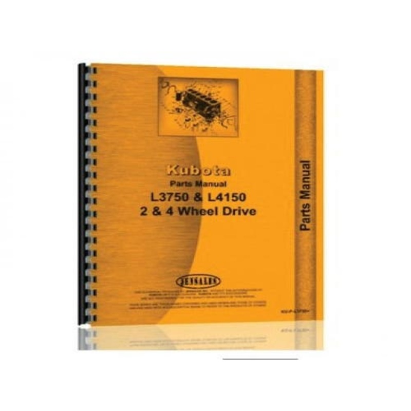 Parts Manual fits Kubota L3750 L4150