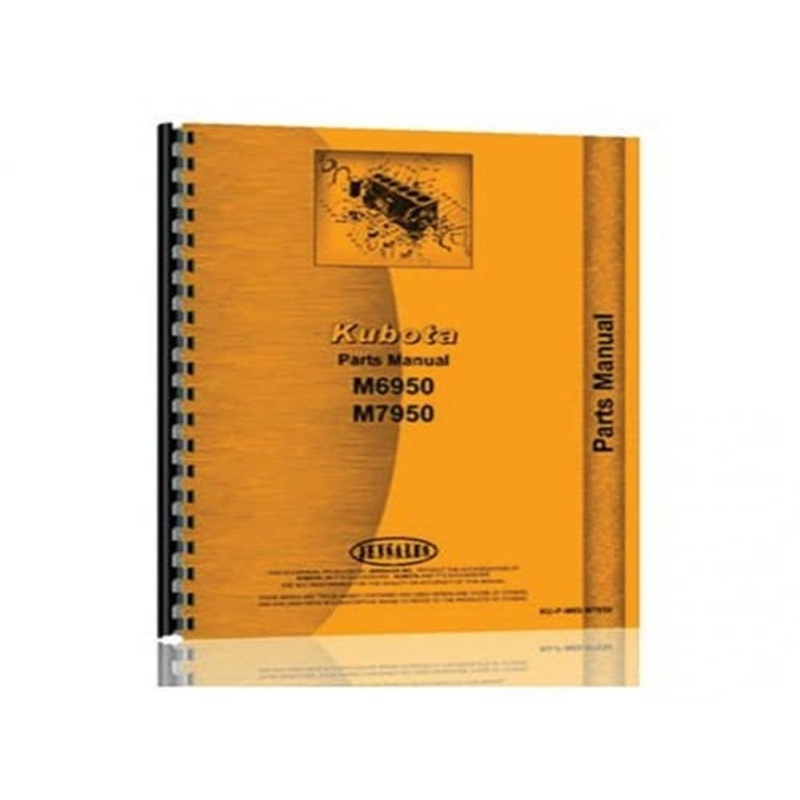 Parts Manual fits Kubota M6950 M7950