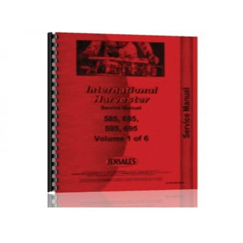 Service Manual fits Case IH 585 595 685 695