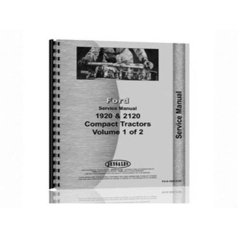 Service Manual fits Ford 1920 2120 2120