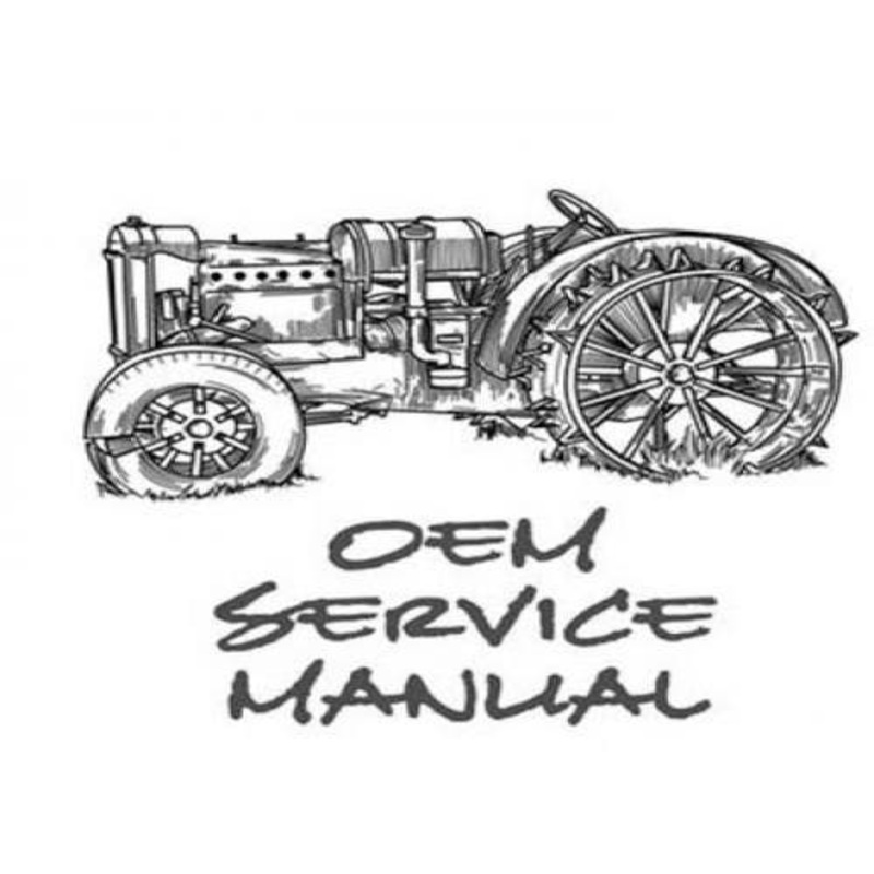 Service Manual fits Kubota T1700H T1700HX