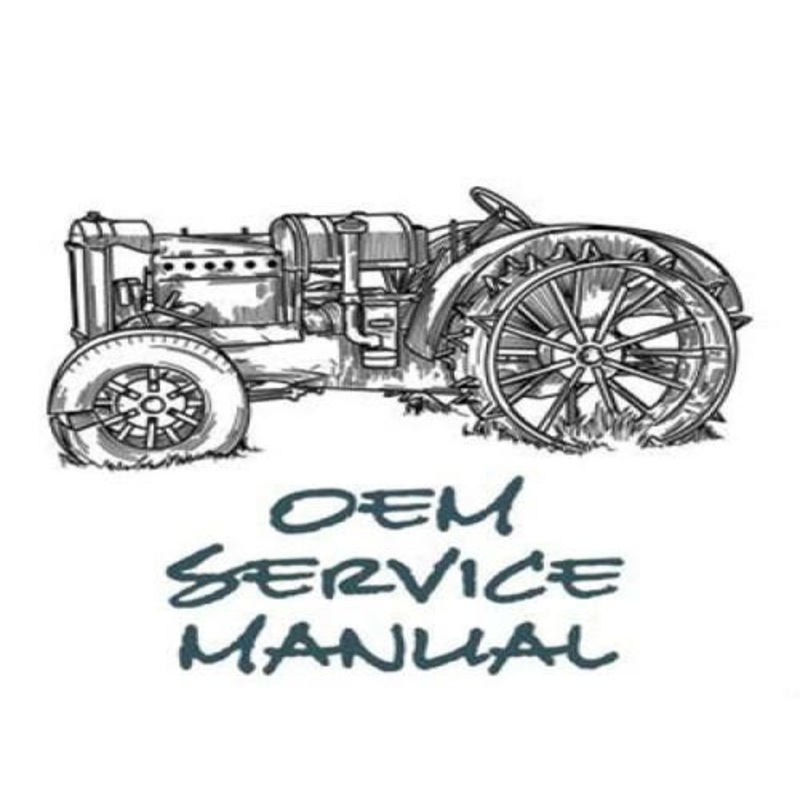 Service Manual fits New Holland 1720 1320 1520 1620 1715