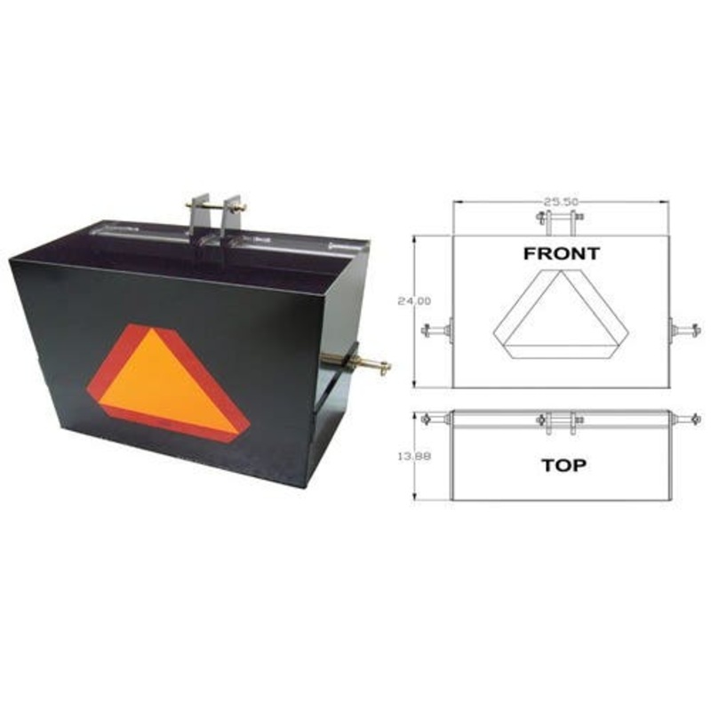 Ballast Box - 113 lbs.