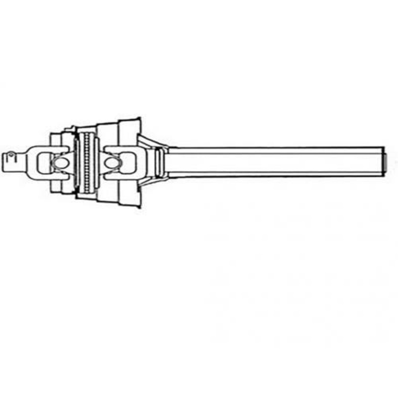CV Half Shaft 1-3/4" 20 AS Lock fits New Holland BB940AS BB960AS fits Case IH LBX332R LBX432R 84819744 fits Rhino 00763555 fits Alamo 00763555