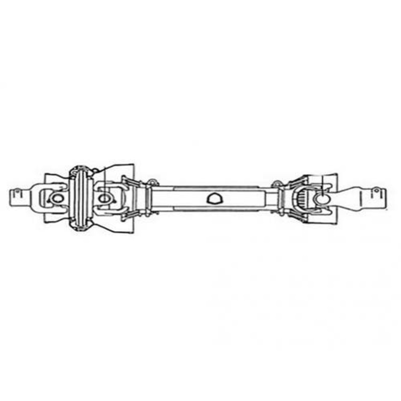 CV PTO Driveline 80 Degrees 1000 RPM fits Bush Hog 220 85007BH