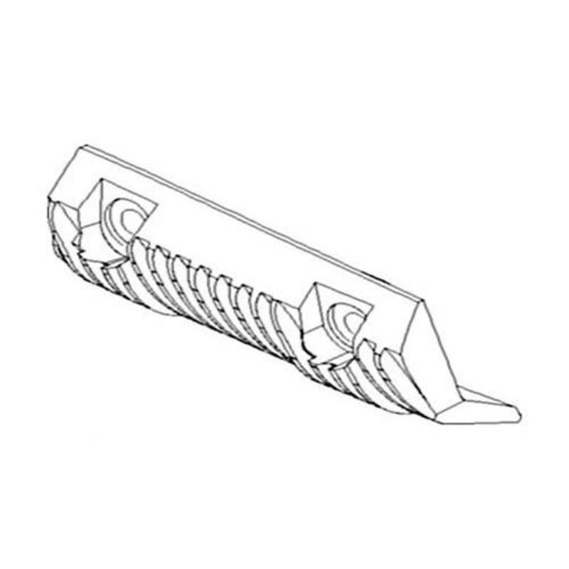 Cylinder Rasp Bar Kit - Right Hand fits New Holland CR920 CR940 CR960 CR9040 CR9060 TR87 TR88 TR89 TR97 TR98 TR99 TR86 TR96 9800346 86503256