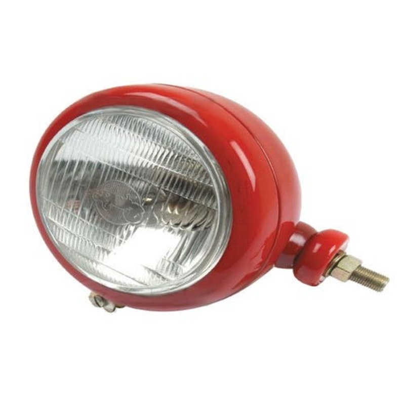 Headlight Assembly 12V Round Red - Right Hand fits David Brown 770 780 880 885 990 995 996 1200 1210 1212 1410 1412 K921083