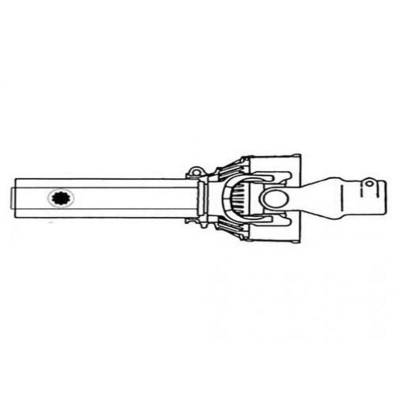 Implement Half CV PTO Driveline - 400 Series fits Bush Hog 2415 2610 2614 2615 2620 3610 3615 2610L 2615L 88036