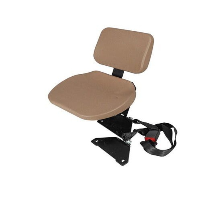 Side Kick Buddy Seat Vinyl Brown fits John Deere 6110 6200 6300 6310 6320 6400 6420 7210 7410 7510 7520 7600 7610 7700 7710 7800 7810 7810 AL173569