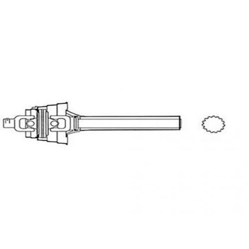 Universal Joint With Shaft fits John Deere 1470 1350 1360 1460 1470 DC30005