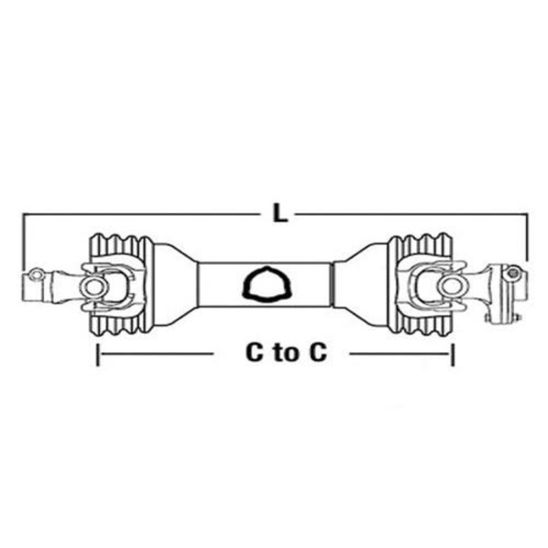 Universal PTO Driveline 1 fits Loftness 962H 1082H 1082I 1083I N16234