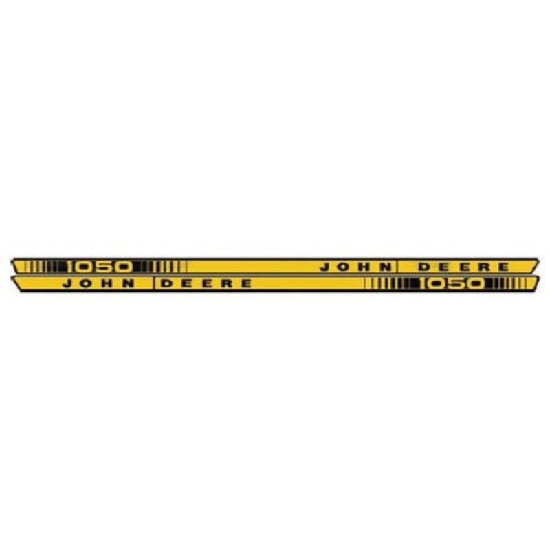 1050 Hood Decal fits John Deere 1050 1050