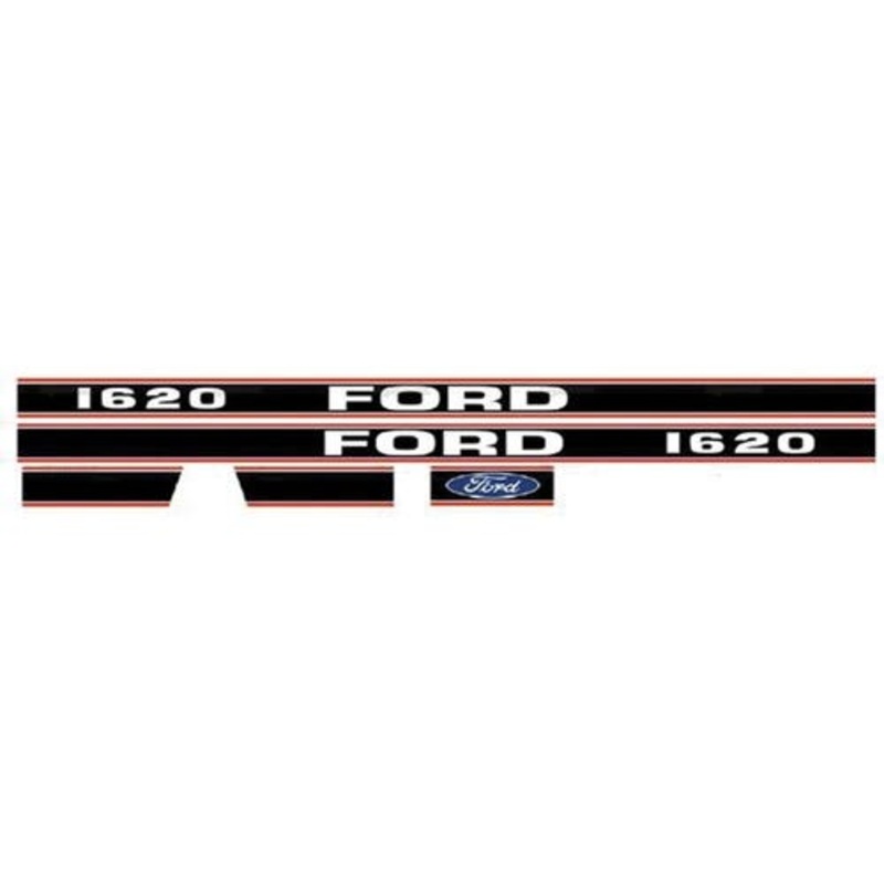 Decal Set 1620 Vinyl fits Ford 1620 SBA390117690 SBA390117700 SBA390115700