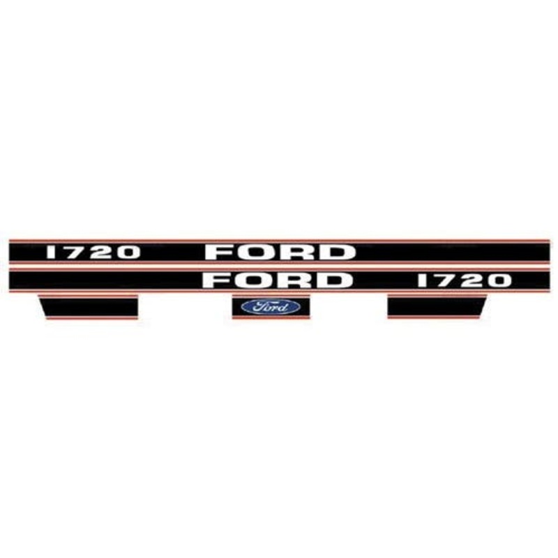 Decal Set 1720 Vinyl fits Ford 1720 SBA390115810 SBA390115720 SBA390118640 SBA390115730 SBA390115820