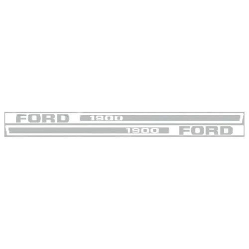 Decal Set 1900 Vinyl fits Ford 1900 SBA390111230 SBA390111240