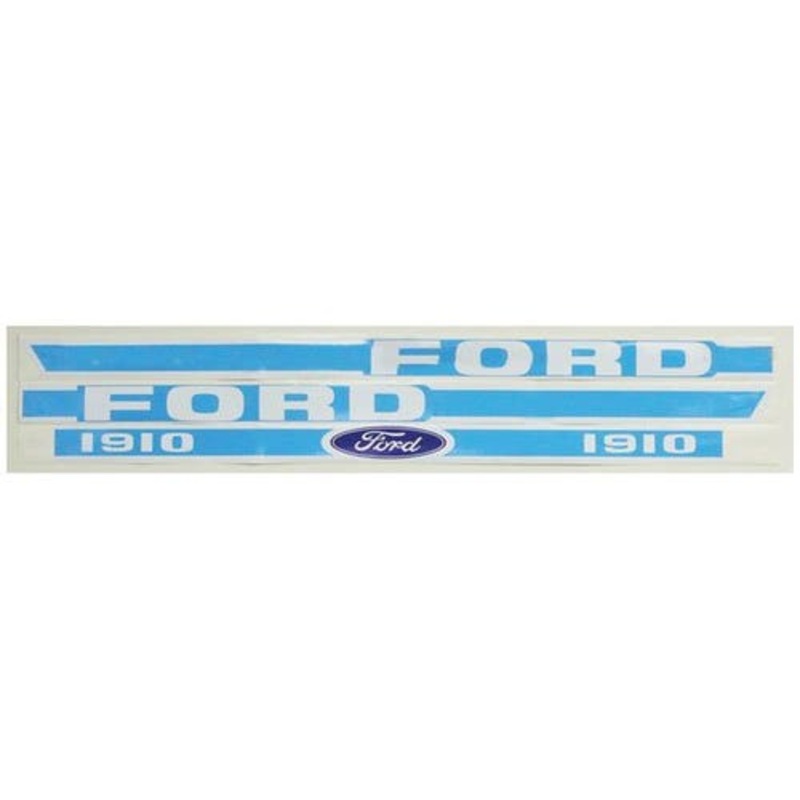 Decal Set 1910 Vinyl fits Ford 1910 SBA390113580 SBA390113590 SBA390113600