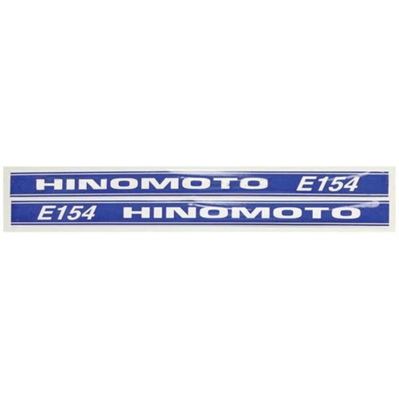 Decal Set E154 Vinyl fits Hinomoto E154