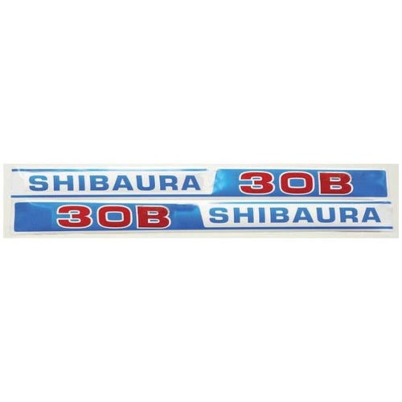 Decal Set S30B Vinyl fits Shibaura S30B