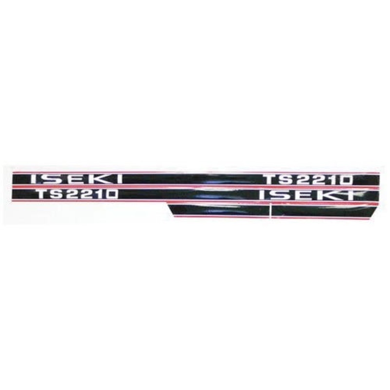 Decal Set TS2210 Vinyl fits Iseki TS2210
