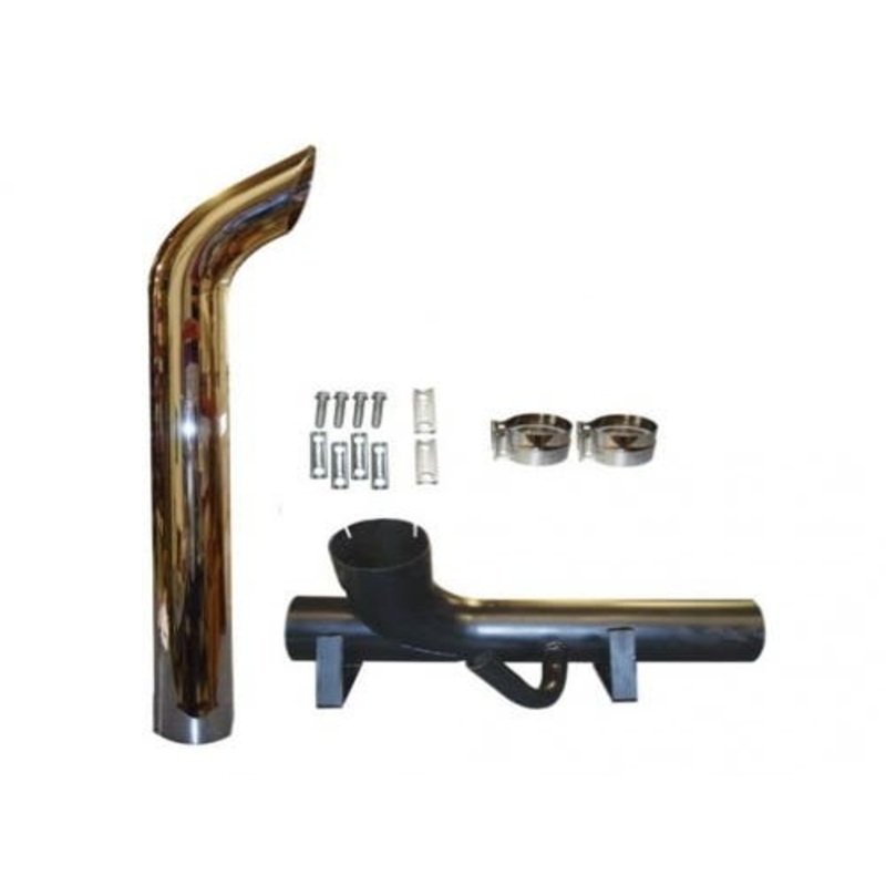 Exhaust Stack Kit - Chrome fits Case IH 9150