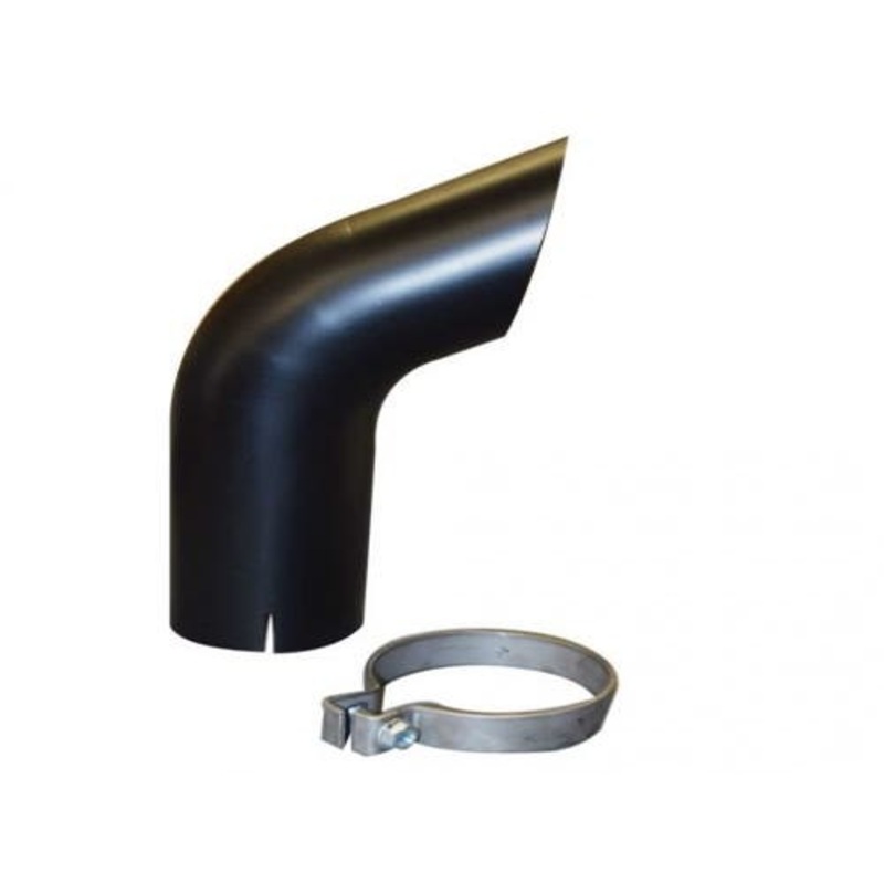 Exhaust Stack Turn Out - Black fits New Holland 8670 8770 8870 8970 86501357 9840842