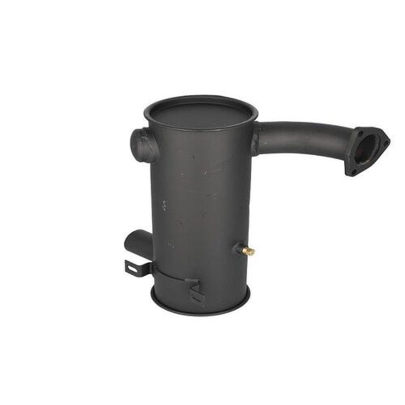 Muffler - Black fits Massey Ferguson 383 390 365 375 383 390 1694961M5 fits Perkins A4.236 A4.248