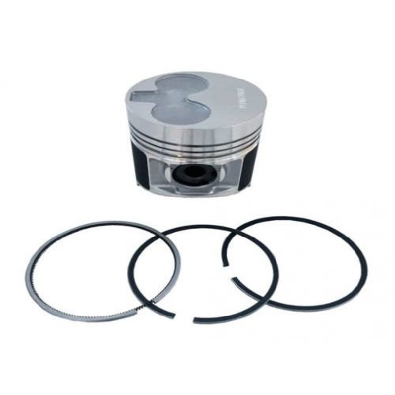Piston and Rings - .020" Oversize Single Cylinder fits New Holland T2410 T2420 TC55DA C175 L175 SBA115017581B