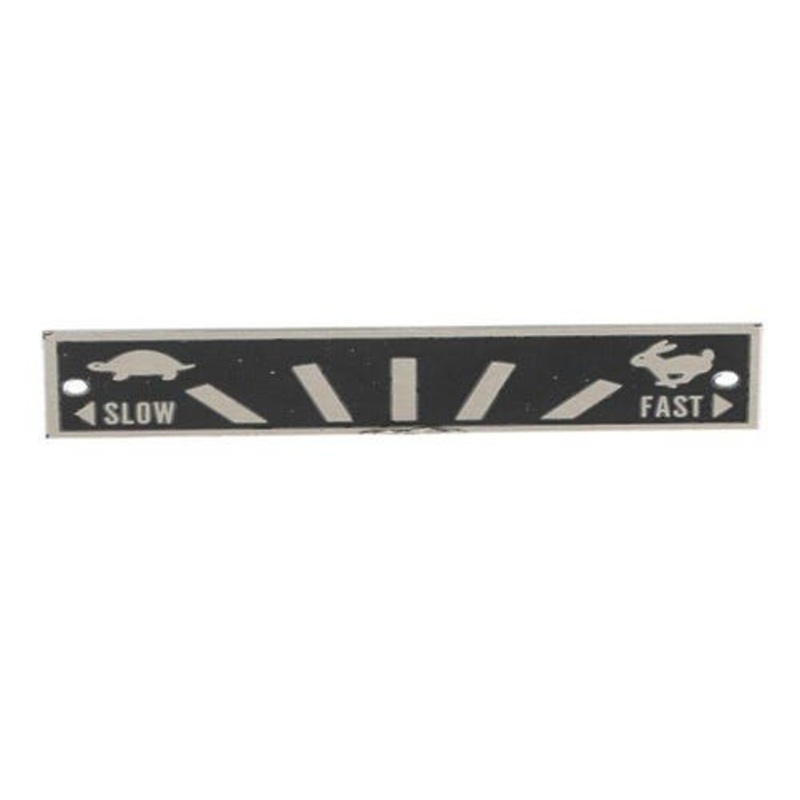 Throttle Speed Indicator Plate fits International Hydro 100 766 966 1066 1466 1468 1566 1568 539232R1
