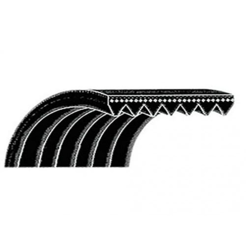 Belt - Alternator Fan fits John Deere 444K 524K 544K 624K 644K 9560 9650 9660 9750 9760 R135606 fits New Holland 87705866 fits Case IH WD1203 87705866