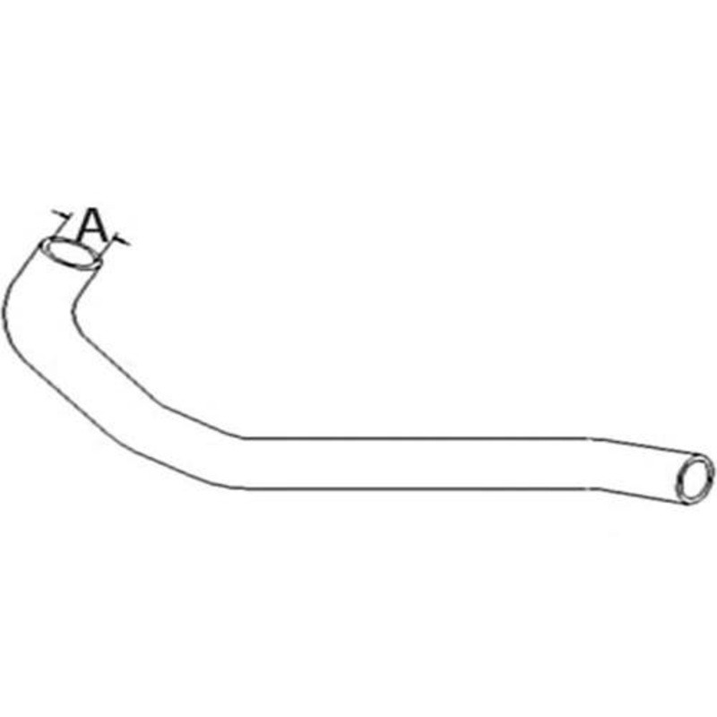 Upper Radiator Hose fits Bobcat 543 543B 553 6563828