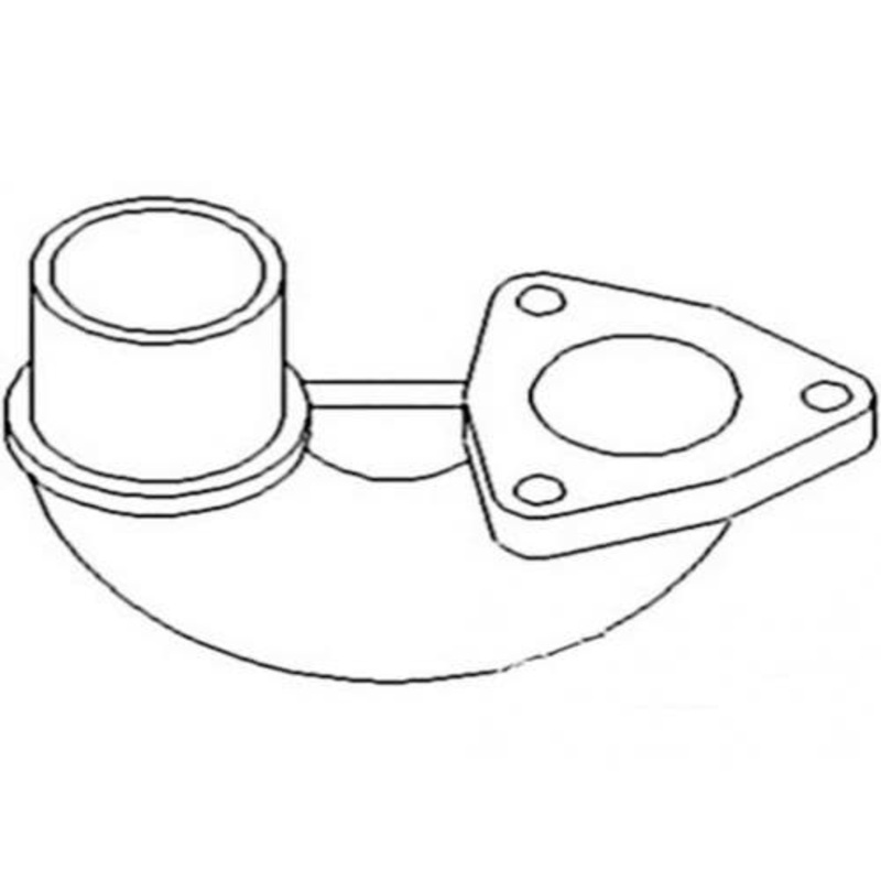 Exhaust Manifold Elbow fits Massey Ferguson 178 897913V1 897913M1