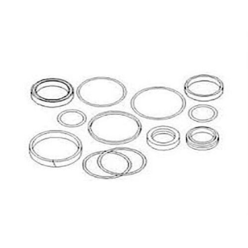 Hydraulic Seal Kit - Boom Lift Cylinder fits Case 450 90XT 450 450CT 1835 1835B 1835C 1838 1840 1845 1845B 1845C 128725A1