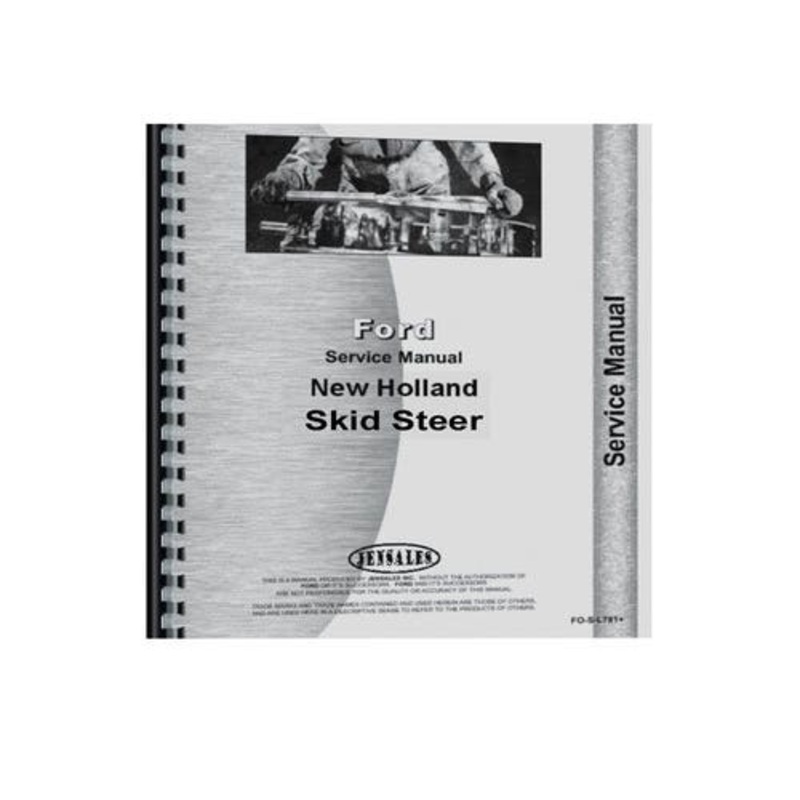 Service Manual fits New Holland L781 L784 L785