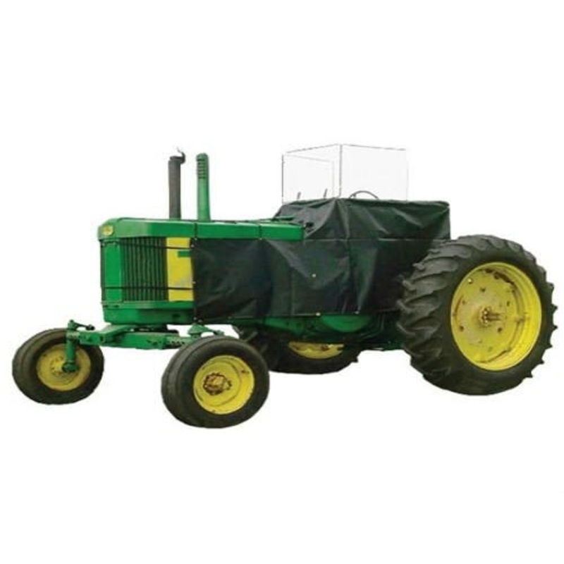 Tractor Heater Cab Kit Side Entry Green Vinyl fits John Deere 3010 3020 4000 4020 4320 4010 2510 2520