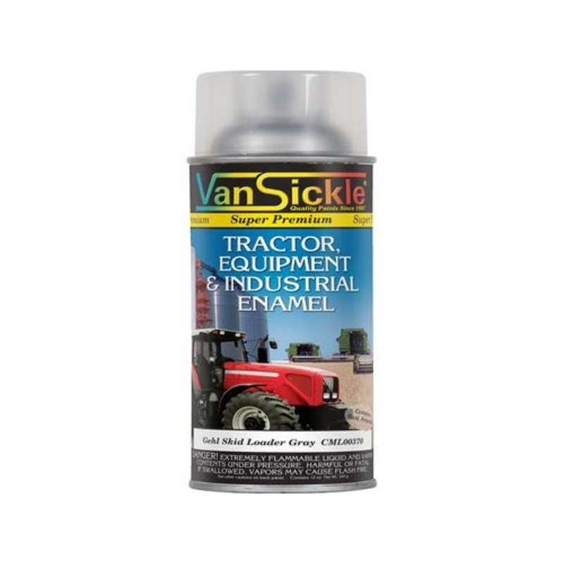 Gehl / Skid Steer - Charcoal Gray Aerosol fits Paint Gehl