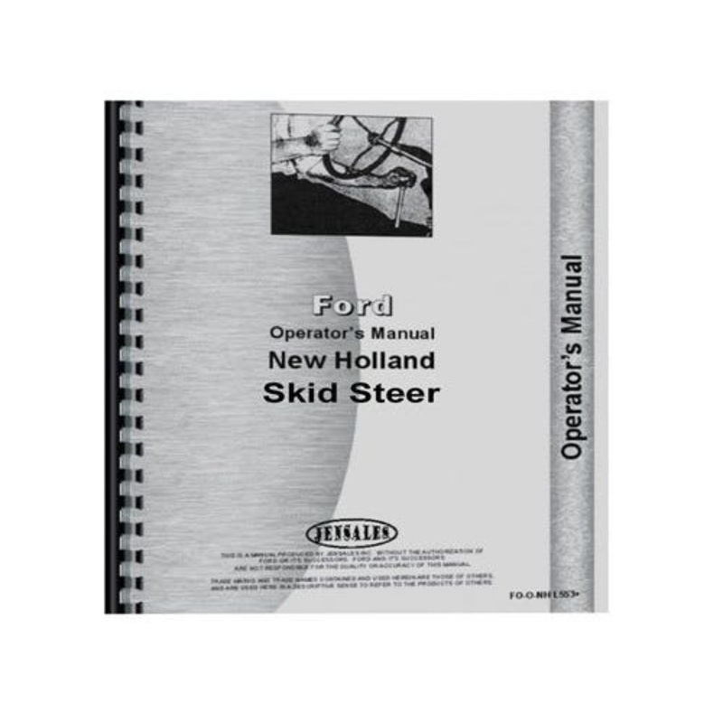 Operator's Manual fits New Holland L425
