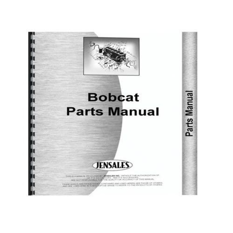 Parts Manual fits Bobcat 731