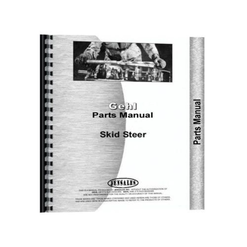 Parts Manual fits Gehl HL4400