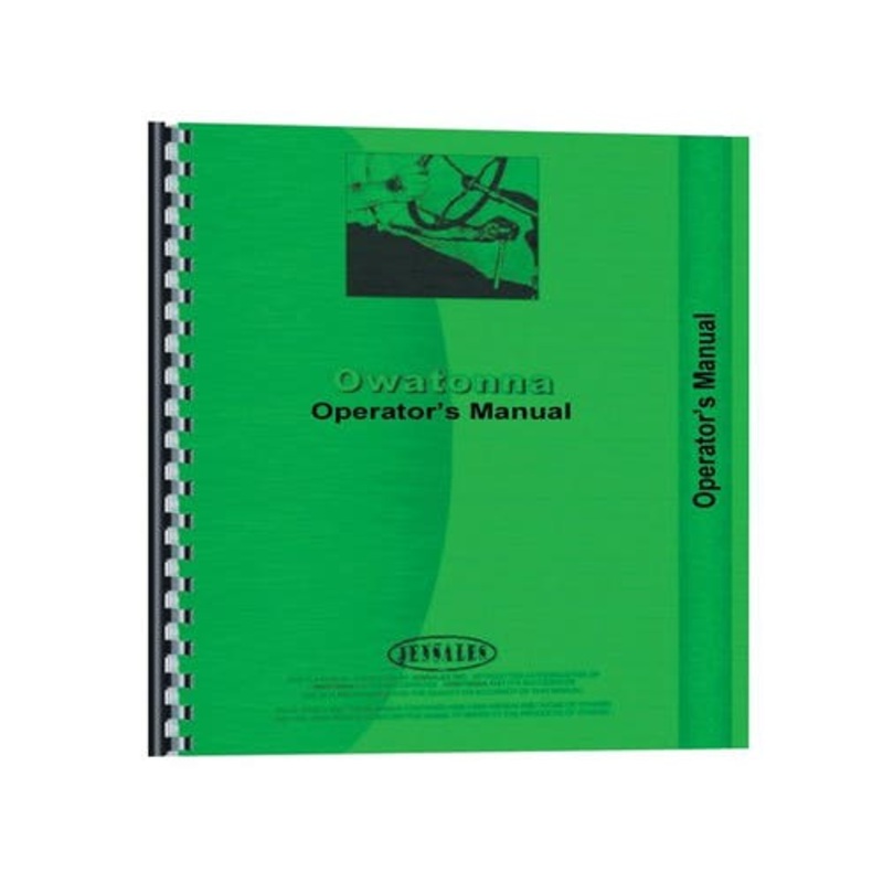 Parts Manual fits Owatonna 1000