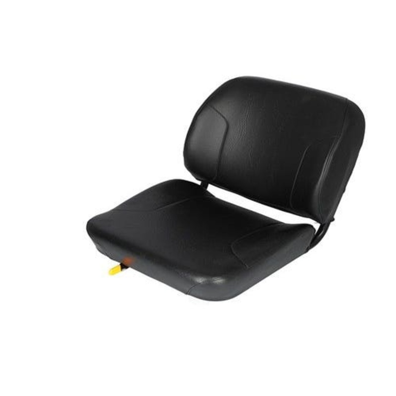 Seat Assembly Vinyl Black fits John Deere Z465 Z840A 450G 550 550G 555 650G 450 455 550 555 650 fits Case 85XT 90XT 95XT fits JCB fits Grasshopper