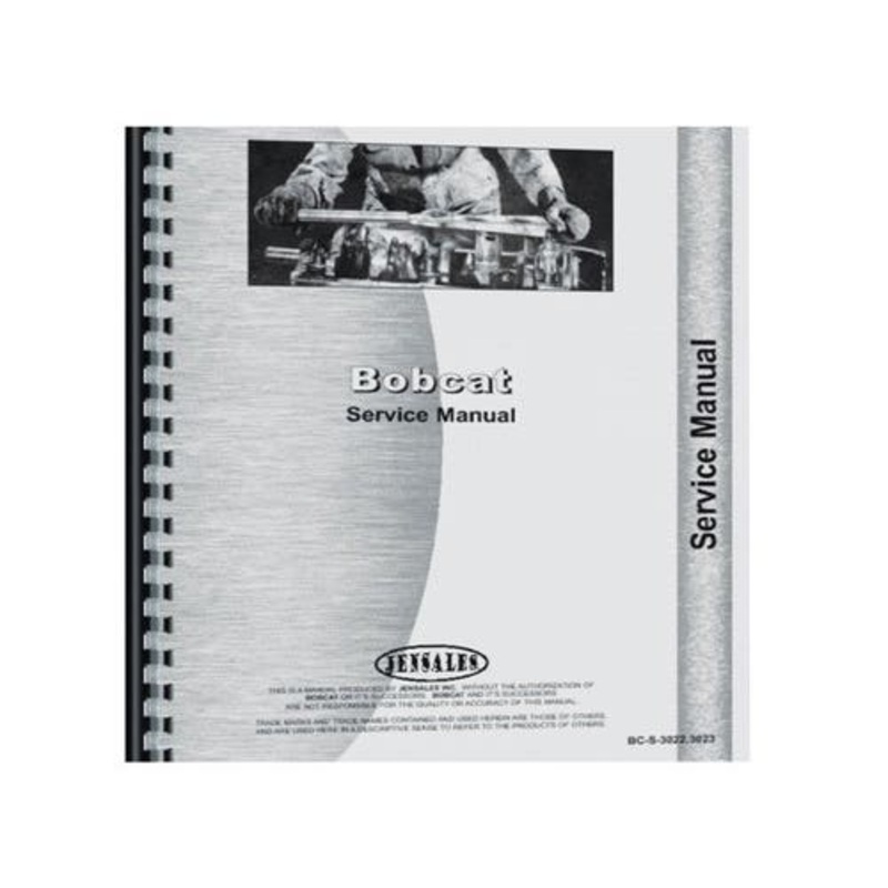 Service Manual fits Bobcat 444 500 600 610 611 600 444